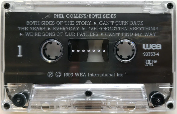 Phil Collins - Both Sides (Cass, Album) - Image 3