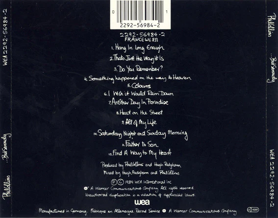 Phil Collins - ...But Seriously (CD, Album) - Image 2