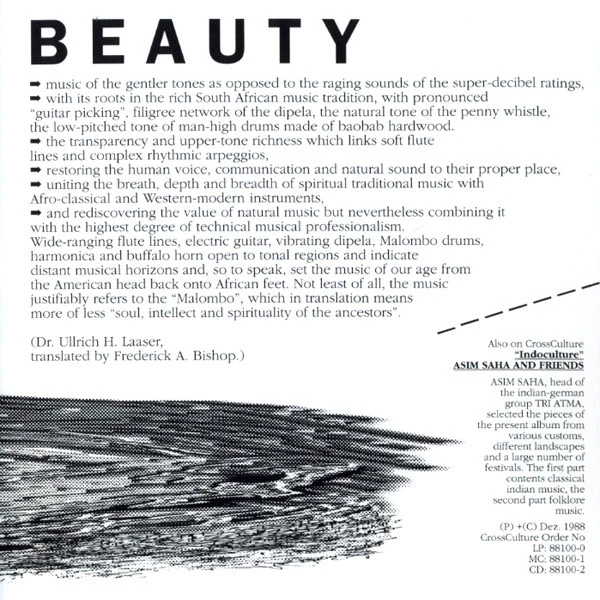 Philip Tabane - Silent Beauty (CD, Album) - Image 5