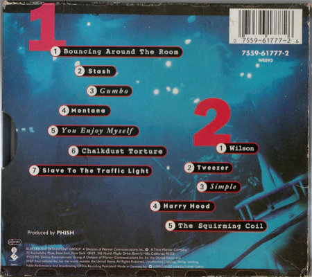 Phish - A Live One (2xCD, Album, Dig) - Image 2