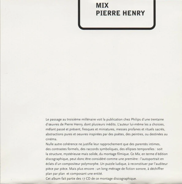 Pierre Henry - Antagonismes IV (CD, Album, RM) - Image 4