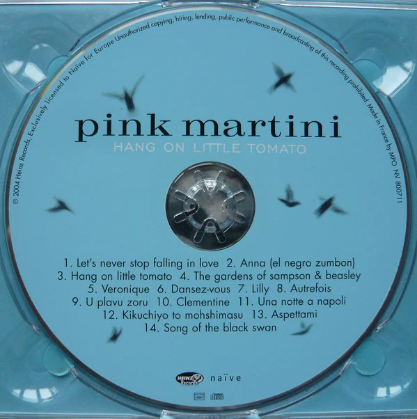 Pink Martini - Hang On Little Tomato (CD, Album, Dig) - Image 4