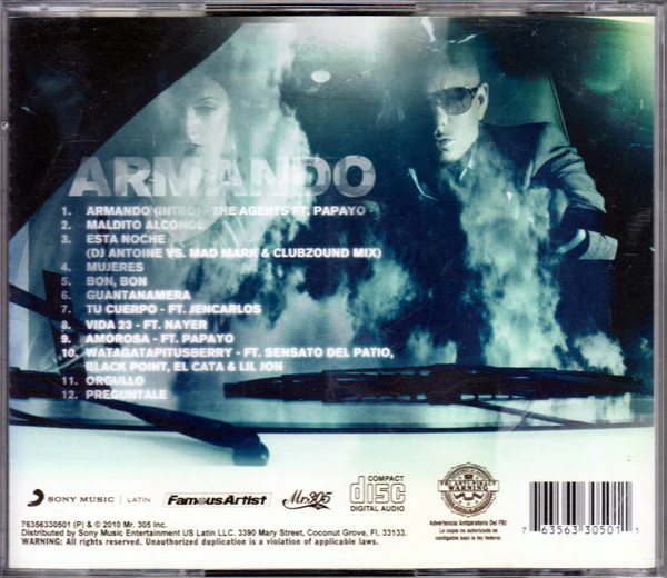 Pitbull - Armando (CD, Album) - Image 2