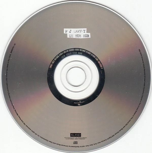PJ Harvey - Uh Huh Her (CD, Album) - Image 3