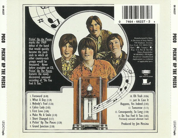 Poco (3) - Pickin' Up The Pieces (CD, Album, RE) - Image 2