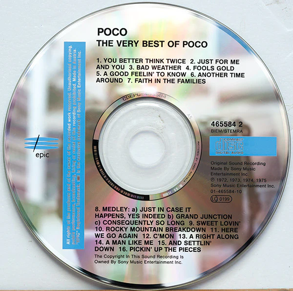 Poco (3) - The Very Best Of Poco (CD, Comp) - Image 4