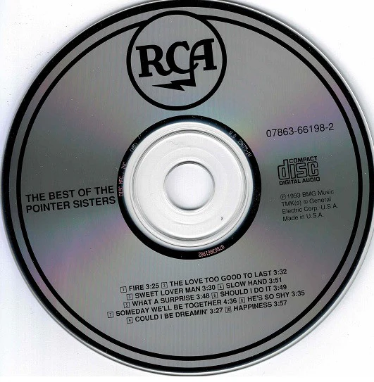 Pointer Sisters - The Best Of The Pointer Sisters 1978-1981 (CD, Comp, RM) - Image 3