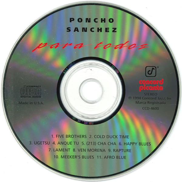 Poncho Sanchez - Para Todos (CD, Album) - Image 4