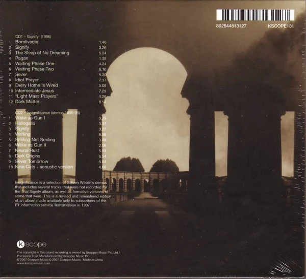 Porcupine Tree - Signify (CD, Album, RE, RM + CD + Dig) - Image 2