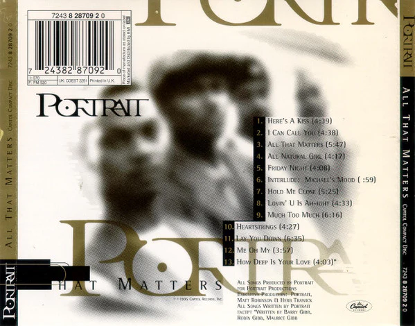 Portrait - All That Matters (CD, Album) - Image 2