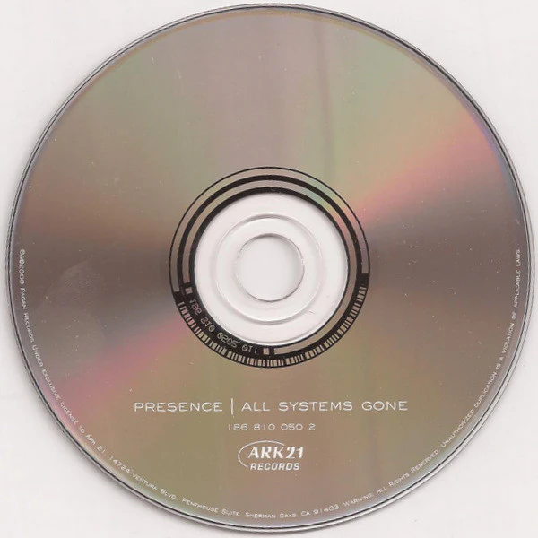 Presence - All Systems Gone (CD, Album) - Image 3