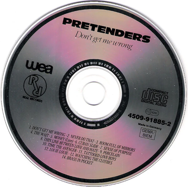 Pretenders* - Don't Get Me Wrong (14 Classic Tracks) (CD, Comp) - Image 3