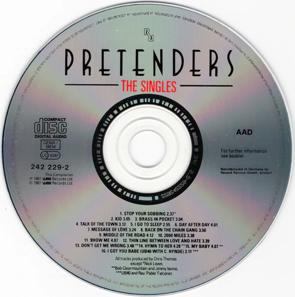 Pretenders* - The Singles (CD, Comp, RE, WME) - Image 3
