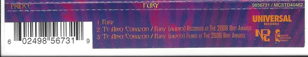 Prince - Fury (CD, Single, Enh) - Image 3