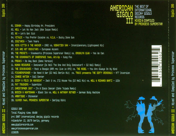 Princess Superstar - American Gigolo III (CD, Comp, Mixed) - Image 2