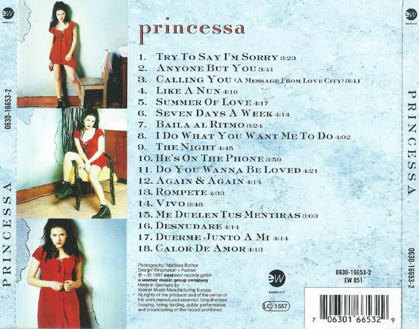 Princessa - Princessa (CD, Album) - Image 2