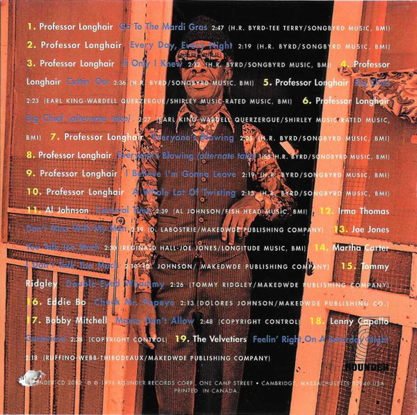 Professor Longhair - Collector's Choice (CD, Comp) - Image 4