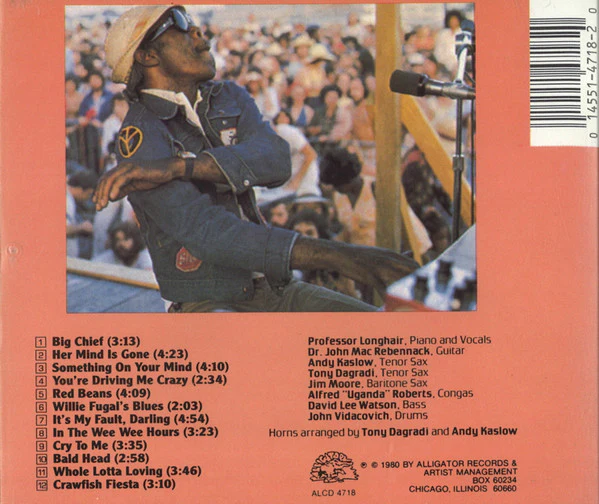 Professor Longhair - Crawfish Fiesta (CD, Album, RE) - Image 2