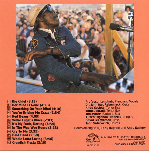 Professor Longhair - Crawfish Fiesta (CD, Album, RE) - Image 5