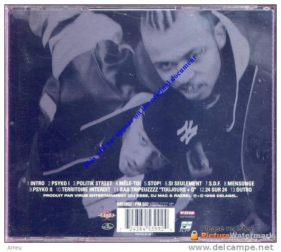 Psykopat - L'Invasion... (CD, Album) - Image 2