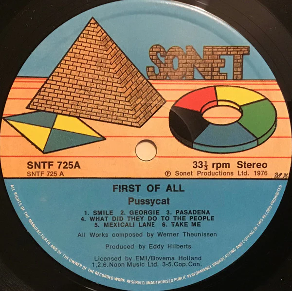 Pussycat  - First Of All (LP, Album) - Image 3