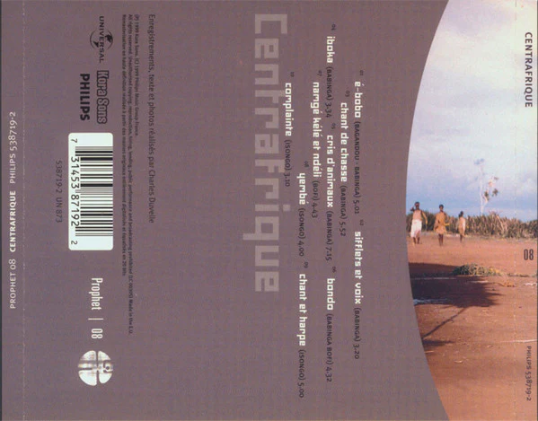 Pygmées Babinga* :: Bagandou* :: Bofi (2) :: Isongo* - Centrafrique (CD, Album, RM) - Image 2