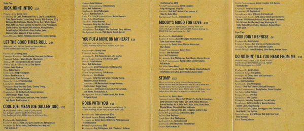 Quincy Jones - Q's Jook Joint (Cass, Album) - Image 4