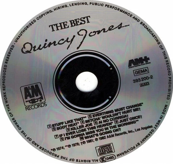 Quincy Jones - The Best (CD, Comp) - Image 3