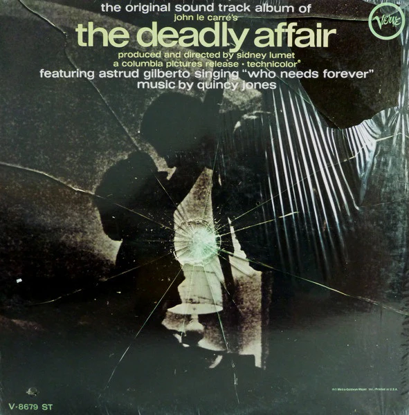 Quincy Jones - The Deadly Affair (The Original Sound Track Album) (LP, Album, Mono)