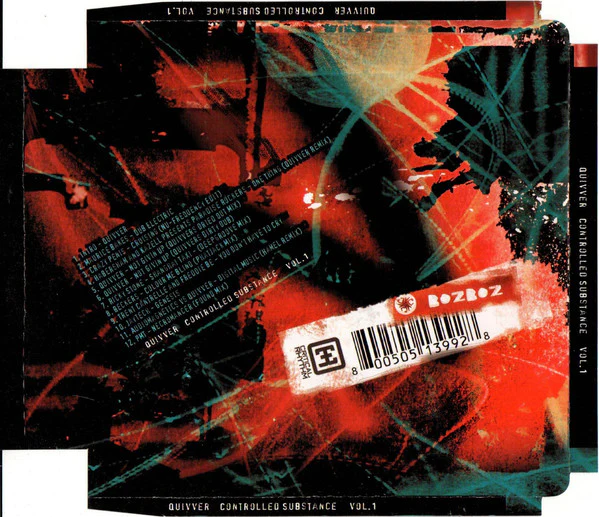 Quivver - Controlled Substance Vol. 1 (CD, Mixed) - Image 2