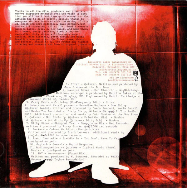 Quivver - Controlled Substance Vol. 1 (CD, Mixed) - Image 5