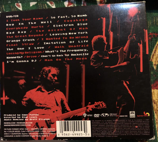 R.E.M. - R.E.M. Live (2xCD + DVD, NTSC, Reg) - Image 2