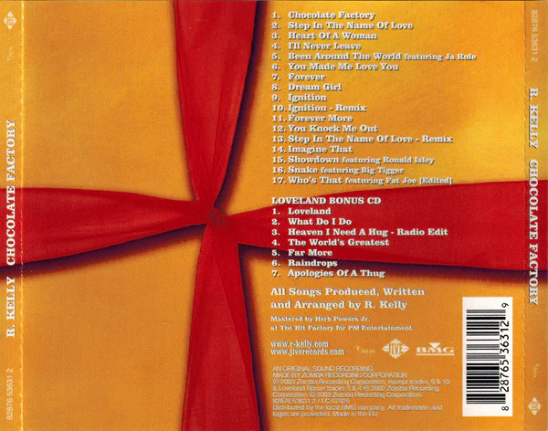 R. Kelly - Chocolate Factory (CD, Album + CD, Ltd) - Image 2