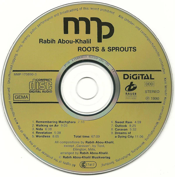 Rabih Abou-Khalil - Roots & Sprouts (CD, Album) - Image 3