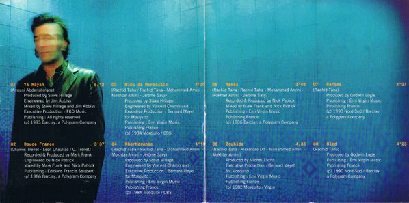 Rachid Taha & Carte De Séjour - Carte Blanche (CD, Comp, PMD) - Image 5