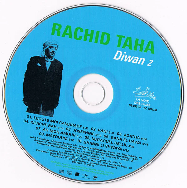 Rachid Taha - Diwan 2 (CD, Album, RP, Sup) - Image 3