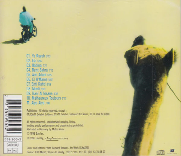 Rachid Taha - Diwân (CD, Album, RE) - Image 2