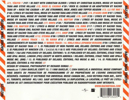 Rachid Taha - Tékitoi (CD, Album) - Image 3