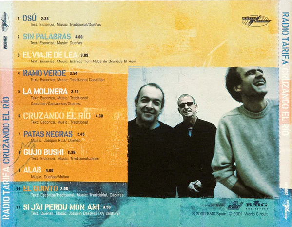 Radio Tarifa - Cruzando El Río (CD, Album, Sli) - Image 5