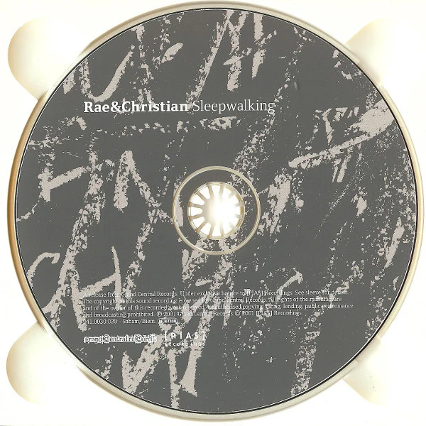 Rae&Christian* - Sleepwalking (CD, Album, Dig) - Image 3
