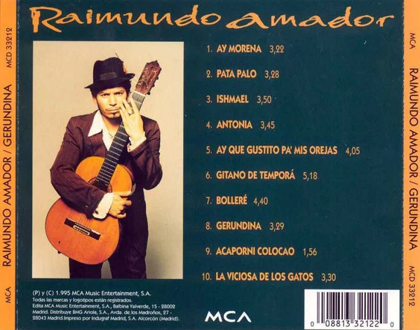 Raimundo Amador - Gerundina (CD, Album) - Image 2