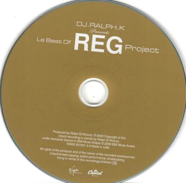 Ralph Khoury Presents Le Best Of The R.E.G. Project - Le Best Of REG Project (CD, Comp) - Image 5