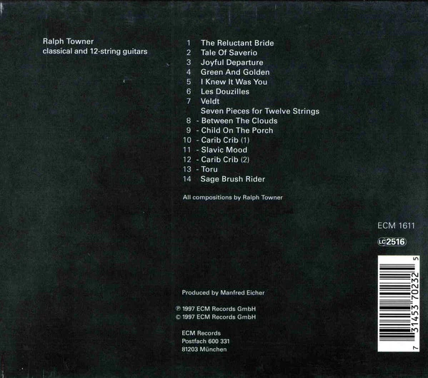 Ralph Towner - Ana (CD, Album) - Image 2