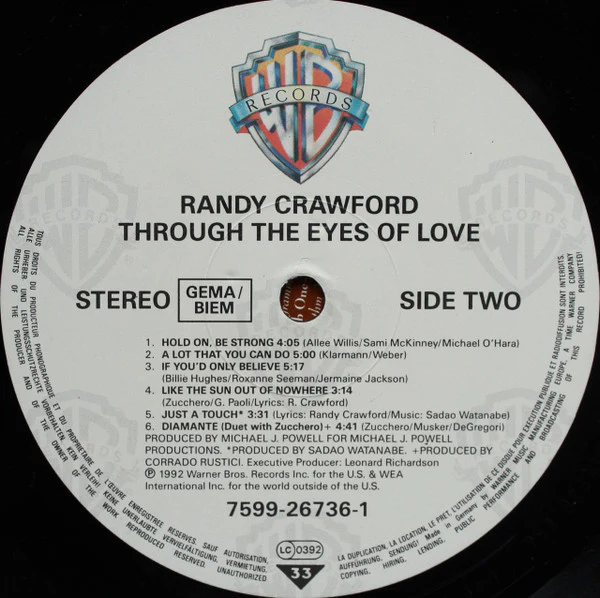 Randy Crawford - Through The Eyes Of Love (LP, Album) - Image 4