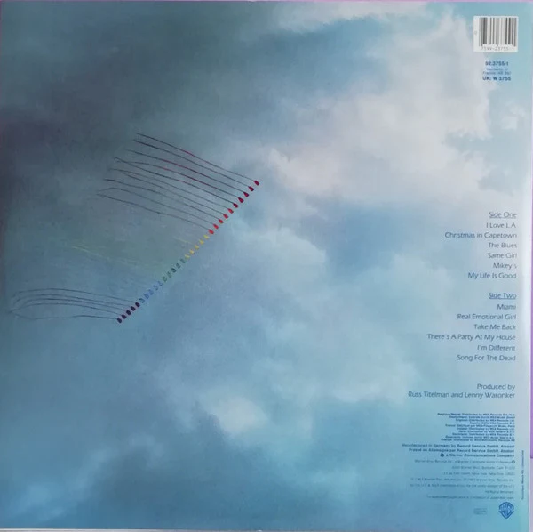 Randy Newman - Trouble In Paradise / Un Samedi En Décembre (LP, Album + LP, Ltd, Promo) - Image 2