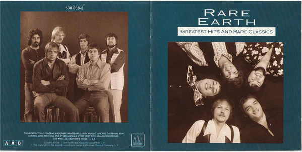 Rare Earth - Greatest Hits And Rare Classics (CD, Comp, RE, RM) - Image 5