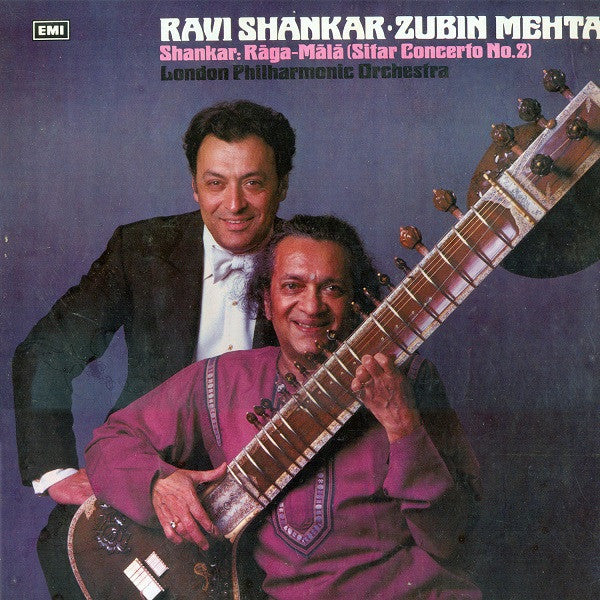 Ravi Shankar And Zubin Mehta And London Philharmonic Orchestra* - Raga Mala (Garland Of Ragas) (LP)