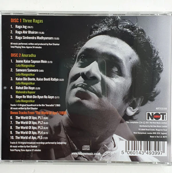 Ravi Shankar - Sitar Virtuoso (2xCD, Comp) - Image 2