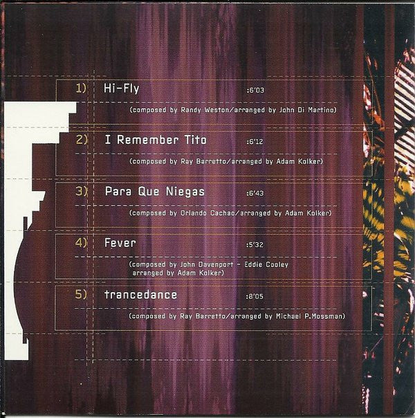 Ray Barretto & New World Spirit Featuring James Moody & Los Papines - Trancedance (CD) - Image 3