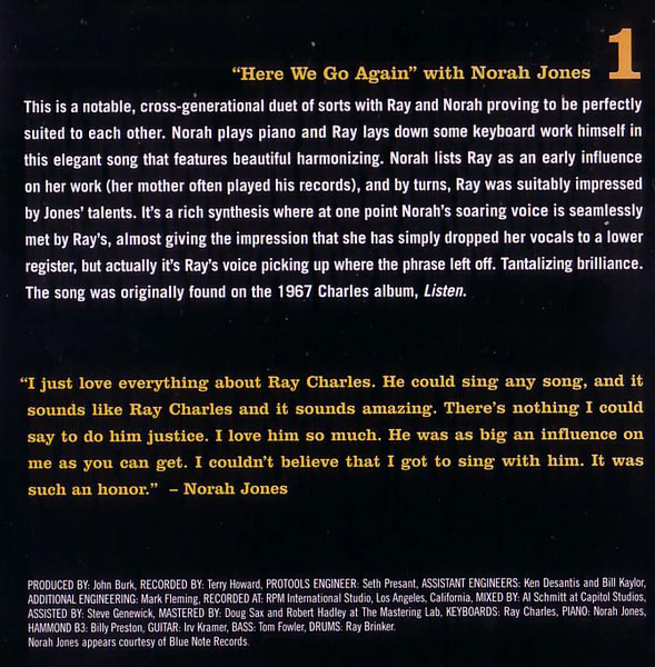 Ray Charles - Genius Loves Company (CD, Album, Copy Prot.) - Image 4
